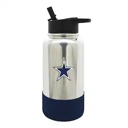 Great American Products - Dallas Cowboys 32oz. Team Color Chrome Hydration Bottle - Multicolor
