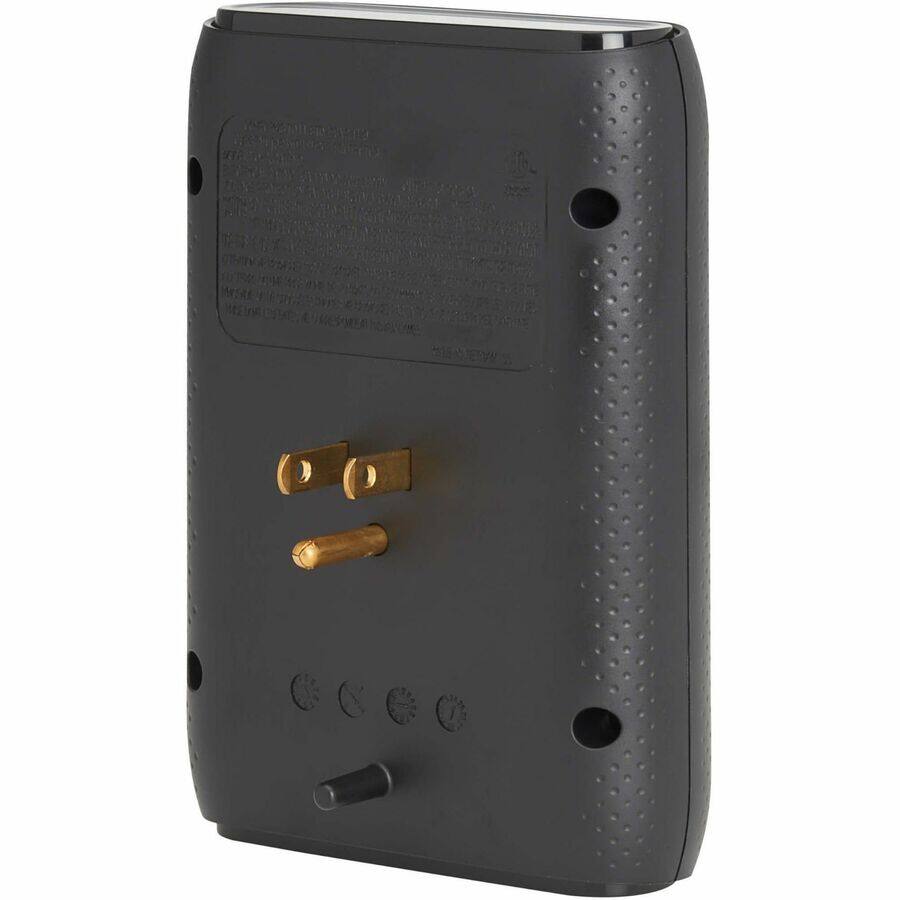 Alt View 4. Tripp Lite - Eaton Tripp Lite Series Protect It! 6-Outlet Surge Protector - 5-15R Outlets, USB-C and USB-A Ports, 5-15P Direct - Black.