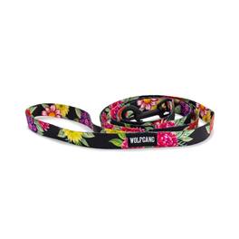 WOLFGANG PET - Wolfgang DarkFloral Polyester Dog Leash Small/Medium - Multicolored