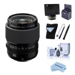 Bundle - Fujifilm - Fujinon GF 55mm f/1.7 R WR Lens, with Included Value
