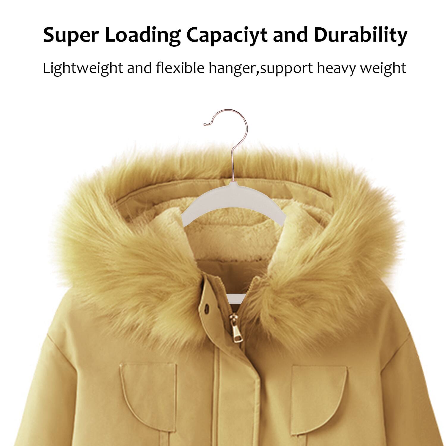 Super Loading Capacity and Durability

Lightweight and flexible hanger, support heavy weight
