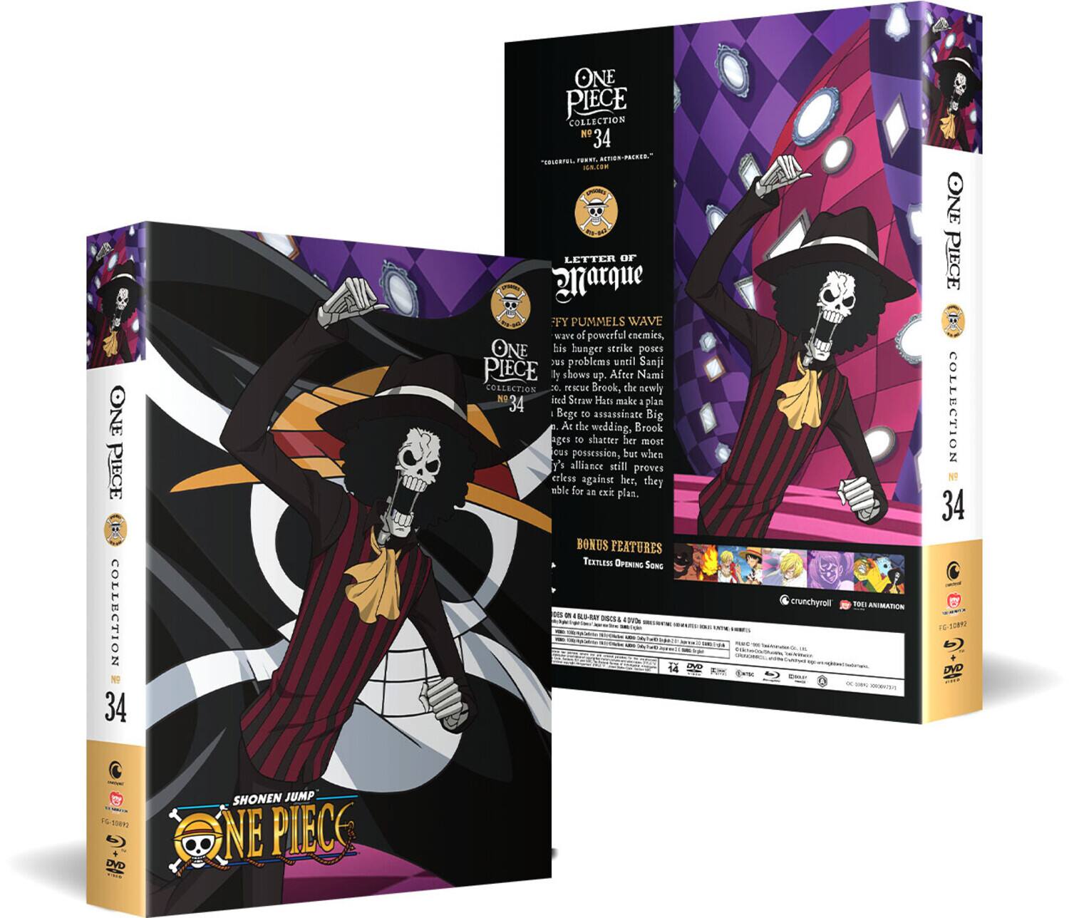 Alt View 1. One Piece: Collection 34   - BLU-RAY.