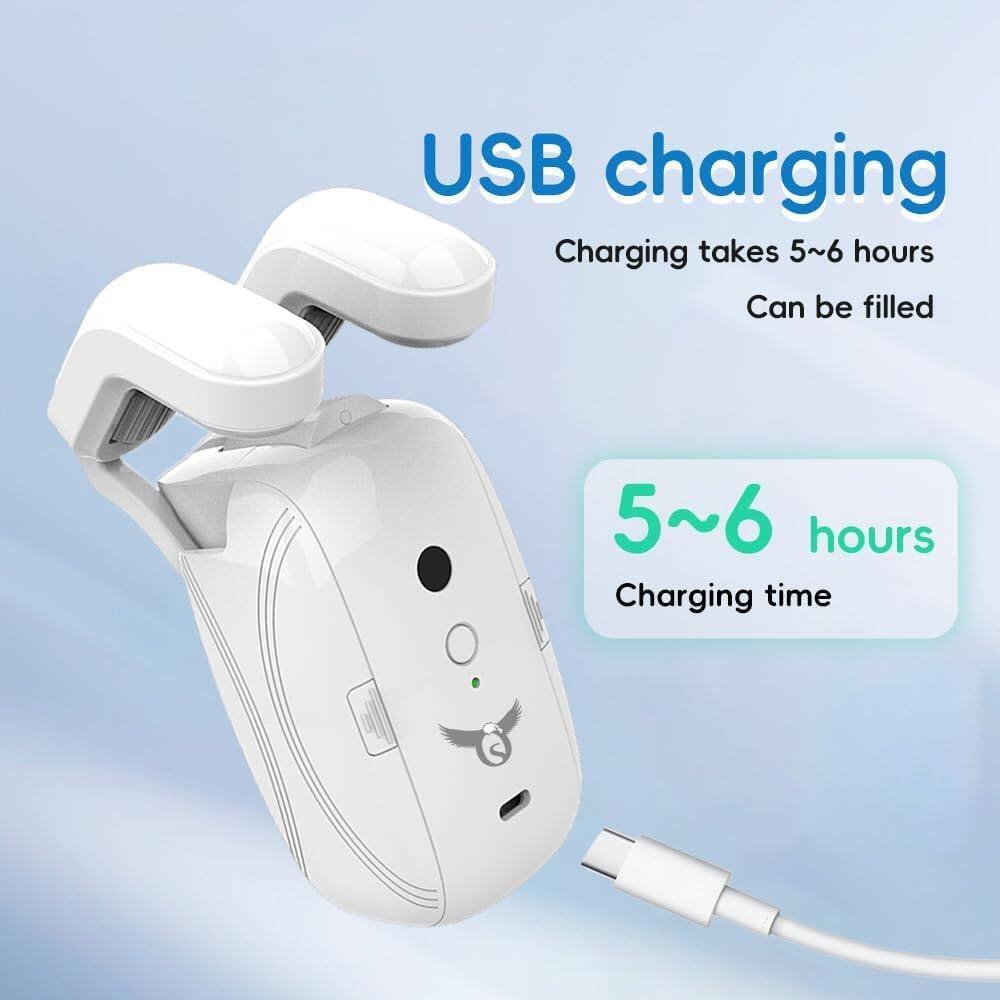 USB charging  
Charging takes 5~6 hours  
Can be filled  

5~6 hours  
Charging time