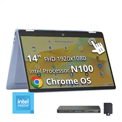 du Search Tie Tes % 2 seflings Mel - M B Gmall Docs sAs Siodes 14" FHD faae 1920x1080 1 - HU TactleT 11 Cerums Intel Processor soge N100 Englore G . Trandlate News Curaine - Chrome OS 2015 T3 M G 12:50 intel INSIDE