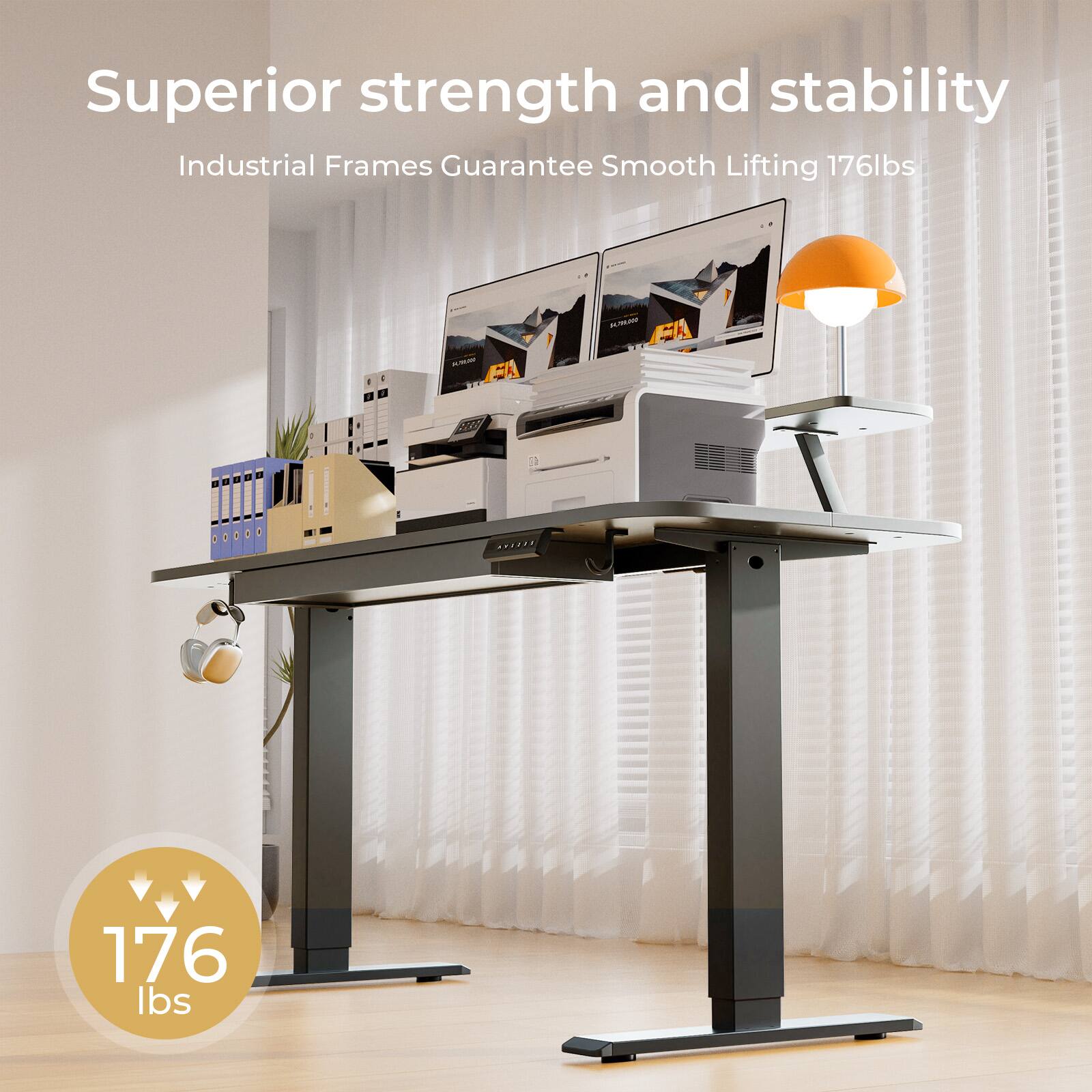 Superior strength and stability Industrial Frames Guarantee Smooth Lifting 176lbs - FA - FA A5A 176 lbs