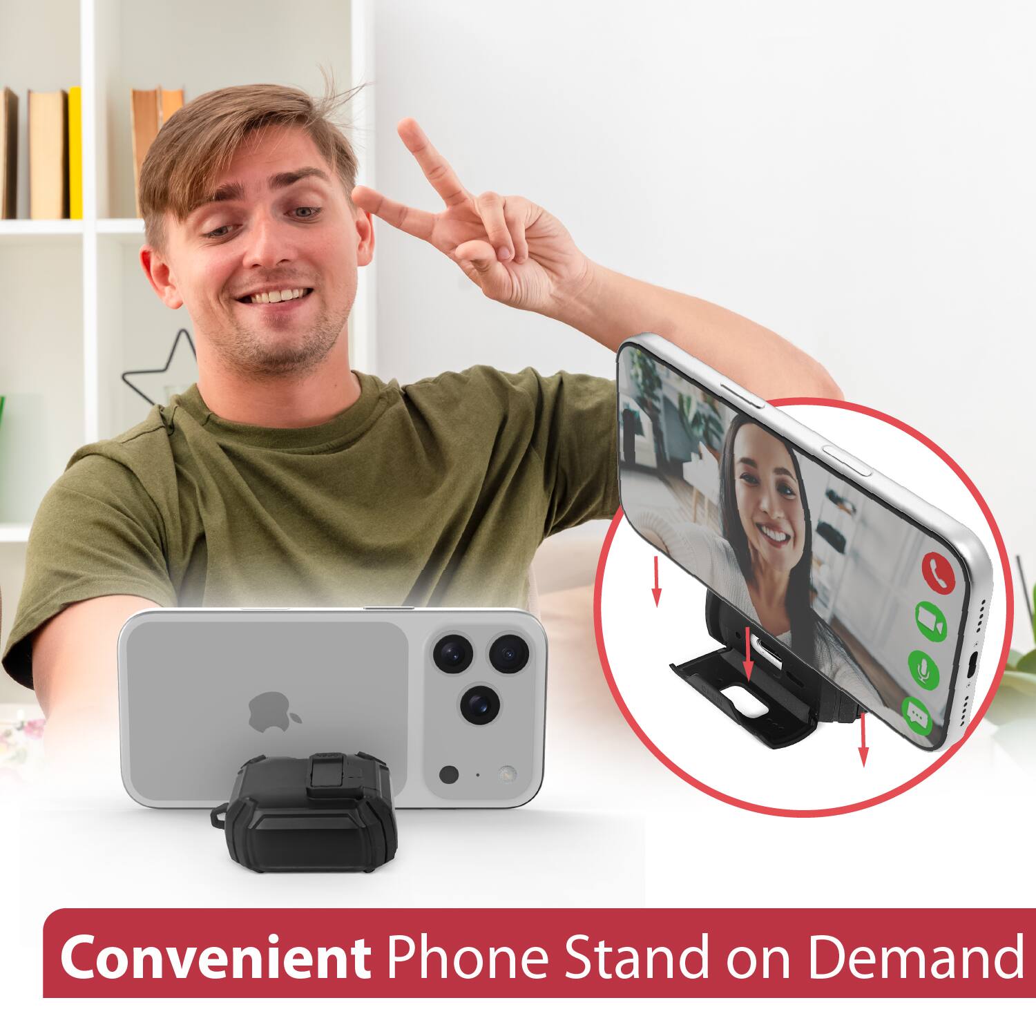 Convenient Phone Stand on Demand