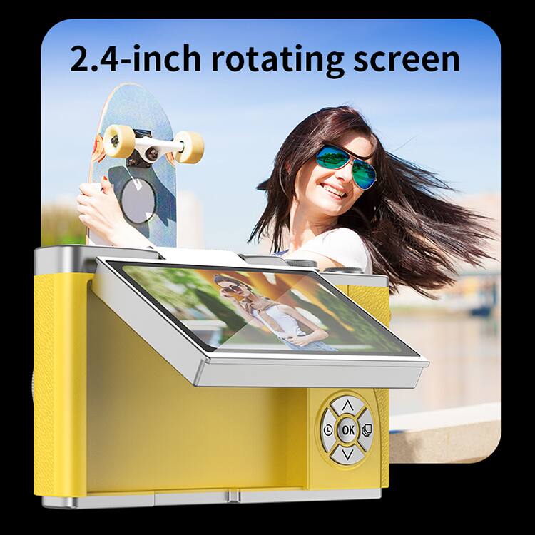 2.4-inch rotating screen