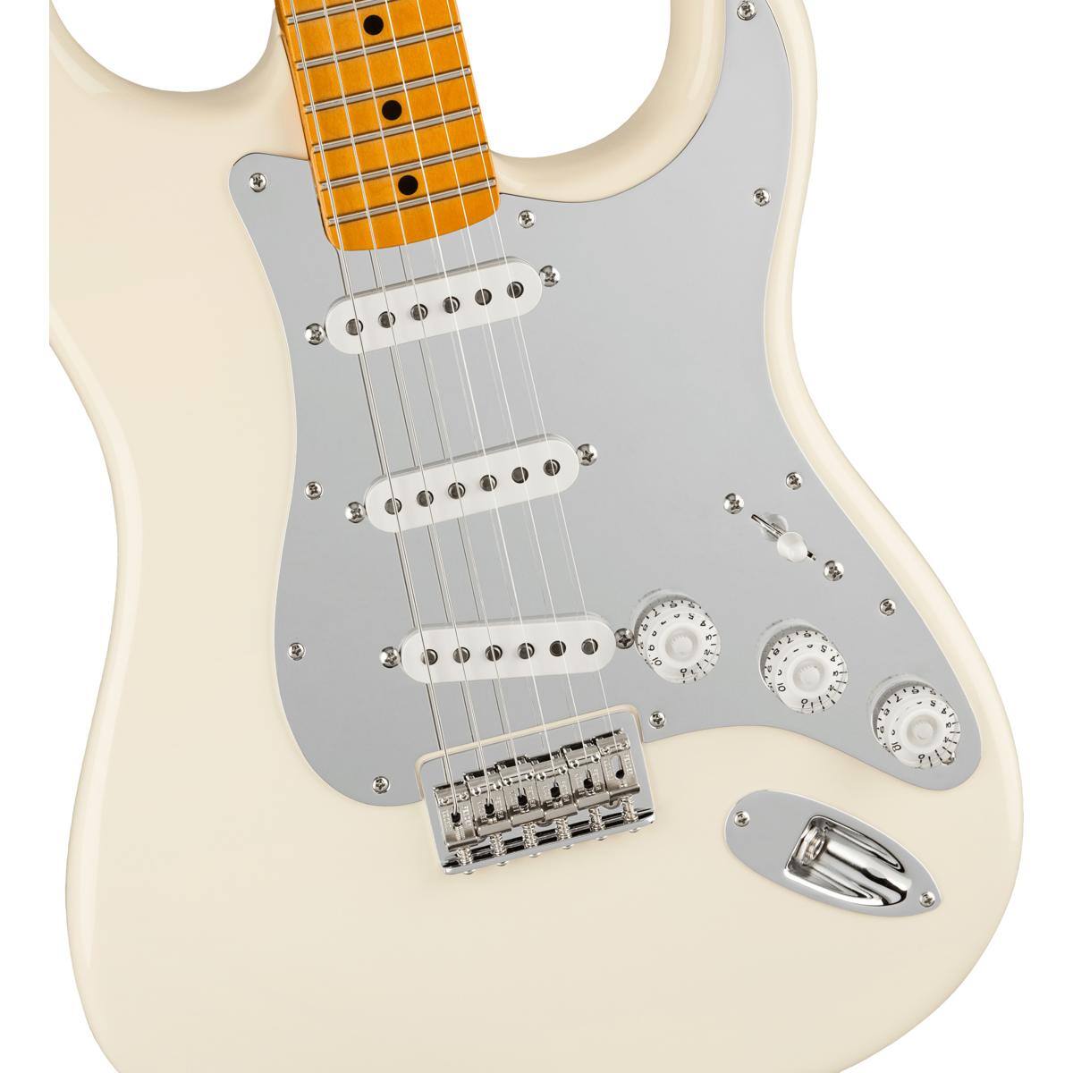 Alt View 4. Fender - Fender Nile Rodgers Hitmaker Stratocaster Electric Guitar, Olympic White.