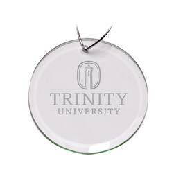 Jardine - Trinity Tigers 3'' Glass Round Ornament - Multicolor