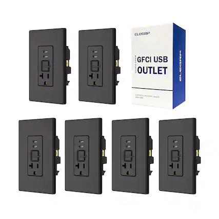 ELEGRP
GFCI USB OUTLET
ELECTRICAL INDUSTRY LEADER SINCE 2000