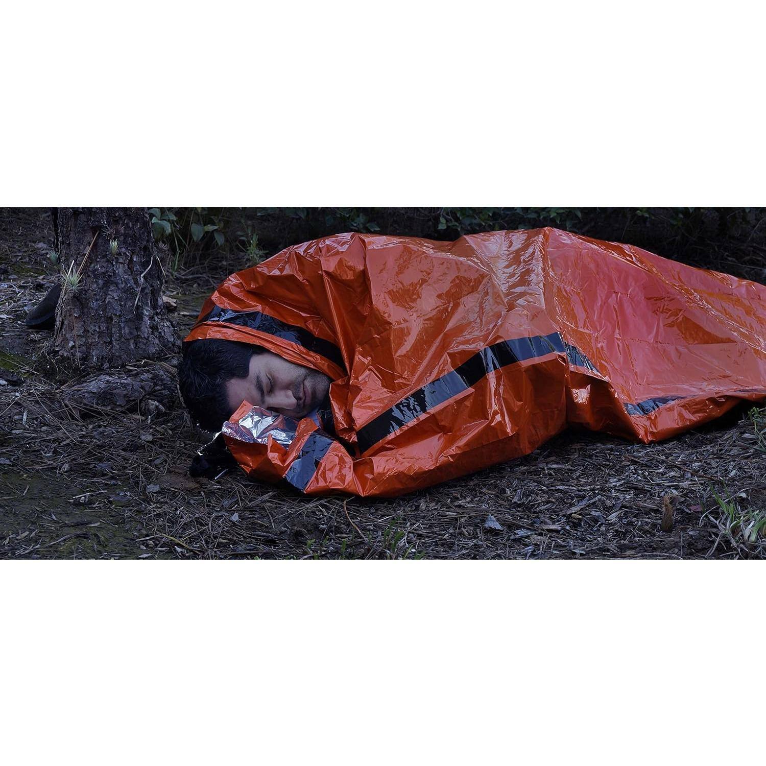 Alt View 7. Dapper Styles - Survivor ries Emergency Sleeping Bag - Eb122or PolyethyleneDurable and Tear-Resistant Made from heavy-duty ... - Green.