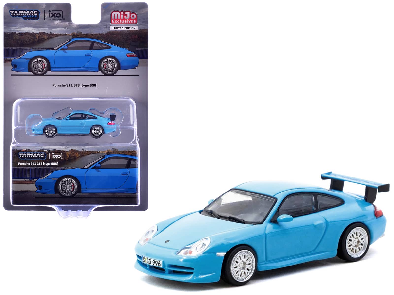 "Porsche 911 GT3 (996) Light Blue ""Global64"" Series 1/64 Diecast Model by Tarmac Works" price history on PriceWatchPro