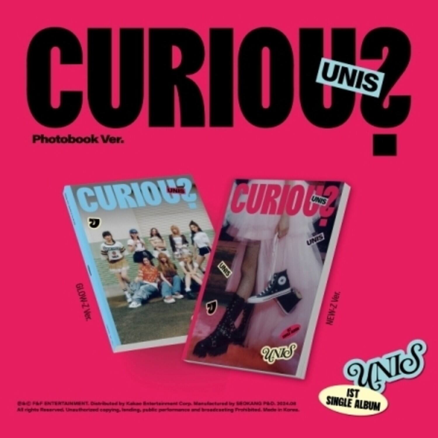 Unis - Curious - Photobook Version - incl. 84pg Photobook, Envelope, Sticker Set, Photocard, Special - COMPACT DISCS [CD] price history on PriceWatchPro
