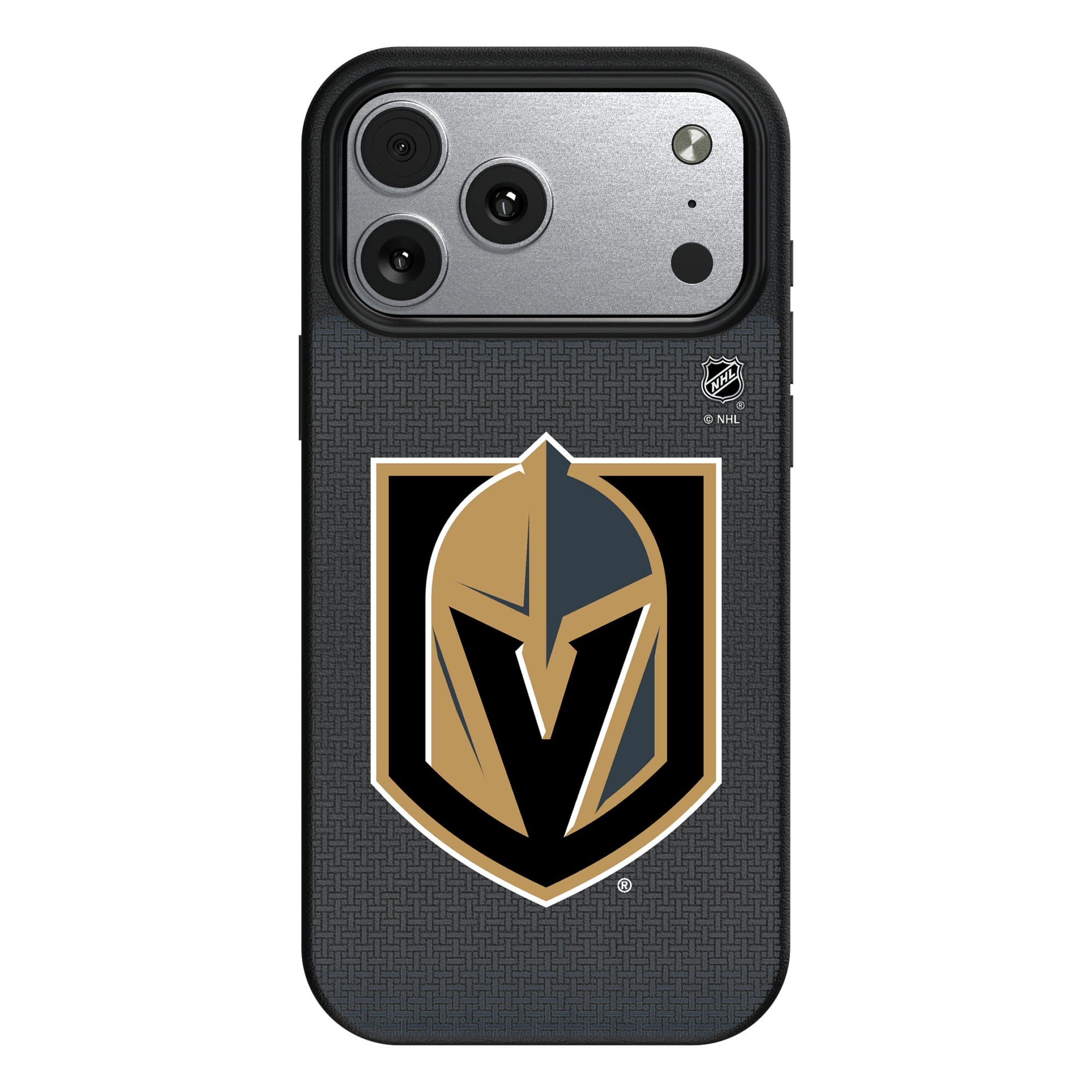 Keyscaper - NHL - Vegas Golden Knights Linen Logo iPhone Magnetic Bump Case - 17 Pro - Black price history on PriceWatchPro