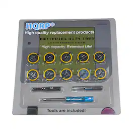 HQRP - 10-Pack Tabbed CR2025 Battery for Game Boy Color & Game Boy, Pokemon Nintendo Gameboy Games Cartridge Save Memory