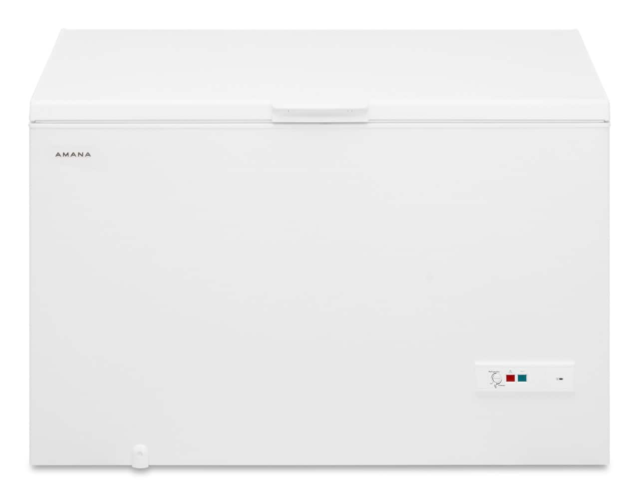 Amana - 16 Cu. Ft. Chest Freezer with Basket - White
