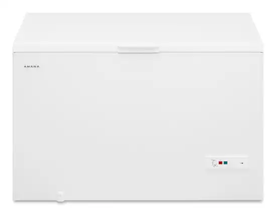 Front. Amana - 16 Cu. Ft. Chest Freezer with Basket - White.