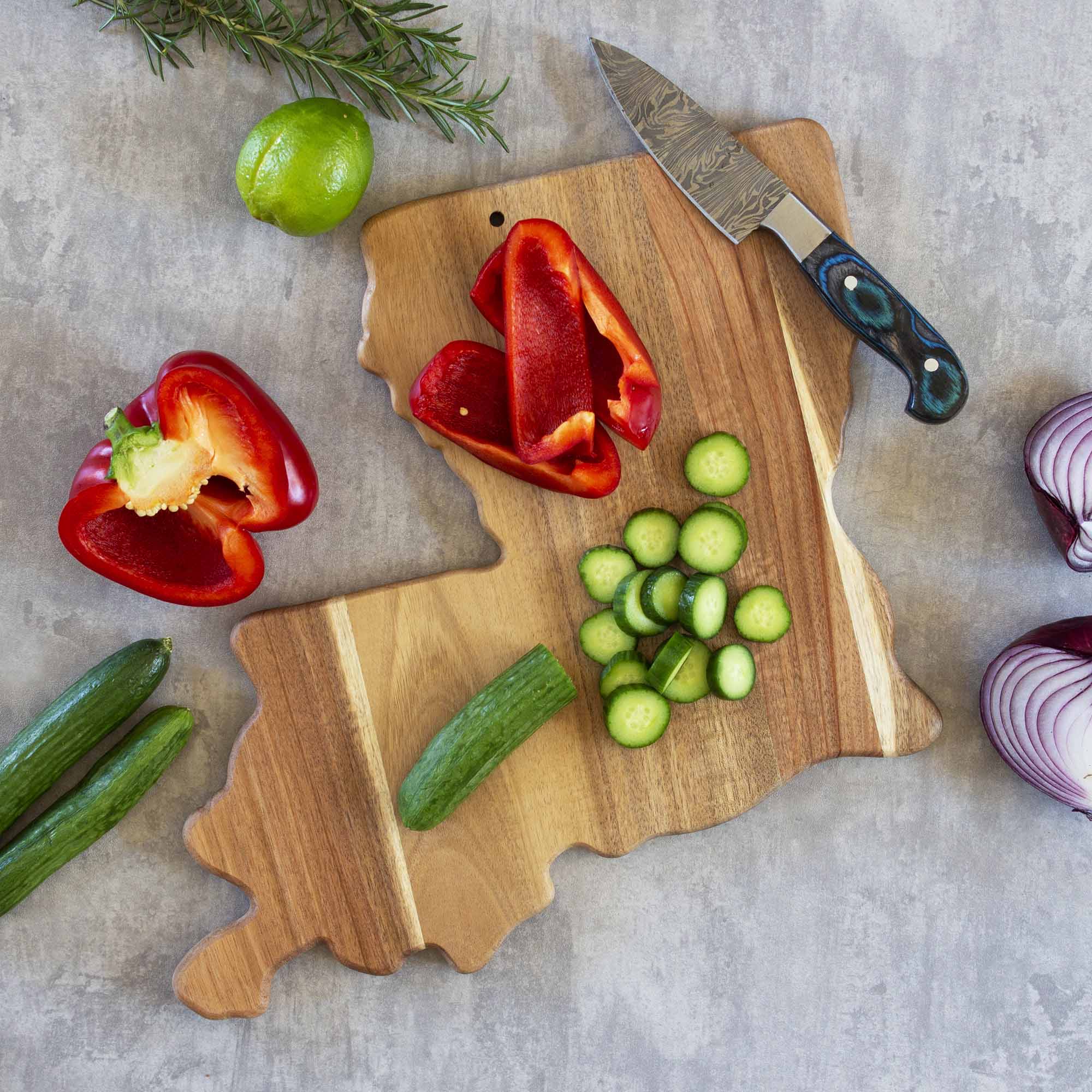 Back. Rock & Branch - Origins Series Louisiana Cutting Board.