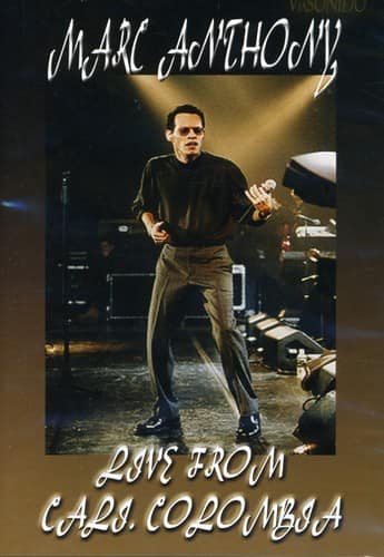 Front. Marc Anthony - Marc Anthony: Live From Cali, Colombia   - DVD.
