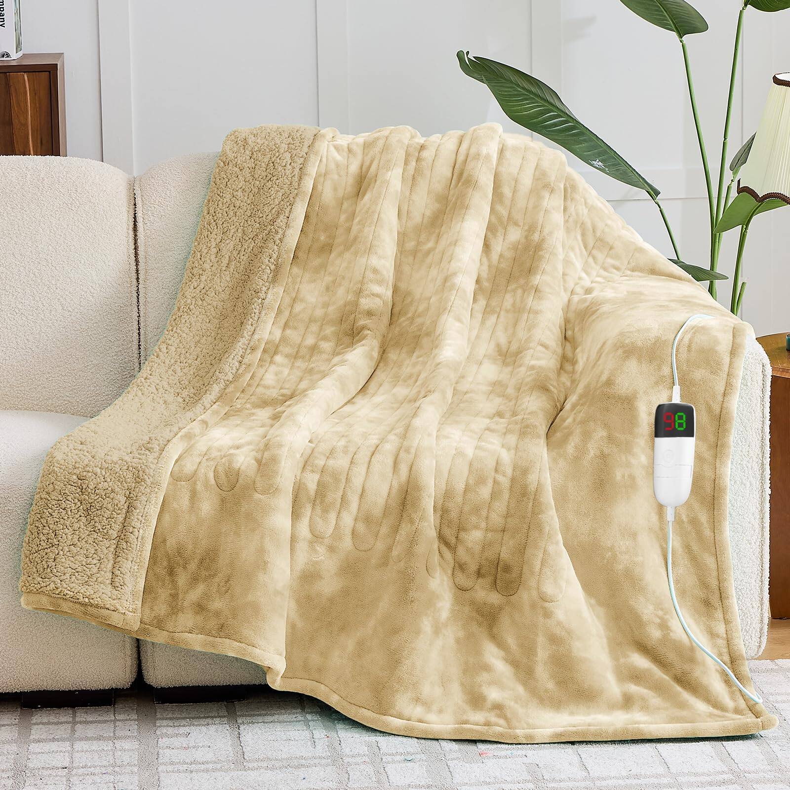 Beige Throw (50''*60'')
