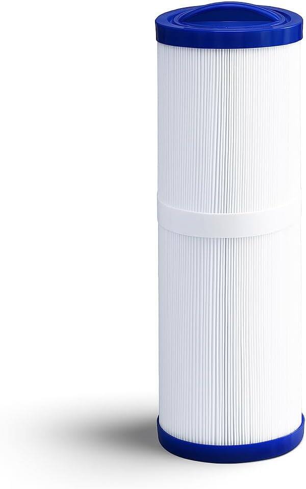 Front. HQRP - HQRP Hot Tub Spa Filter Replaces Pleatco PWW50L, Unicel 4CH-949, Filbur FC-0172, for Waterway Teleweir 50, Rising Dragon.