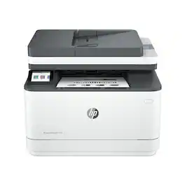 HP - LaserJet Pro MFP 3105sdw Wireless AI-Enabled Black-and-White All-in-One Laser Printer - White