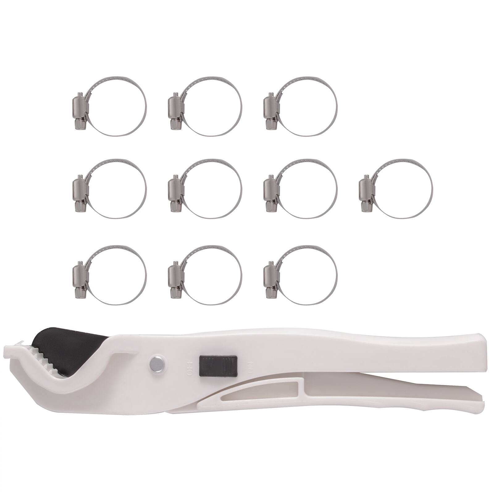 Alt View 5. VEVOR - Oxygen Non-Barrier PEX Tubing 300 Ft White 3/4 Inch PEX Pipe Radiant Heat Floor EVOH Pex-B Heat Durable Plumbing - White.