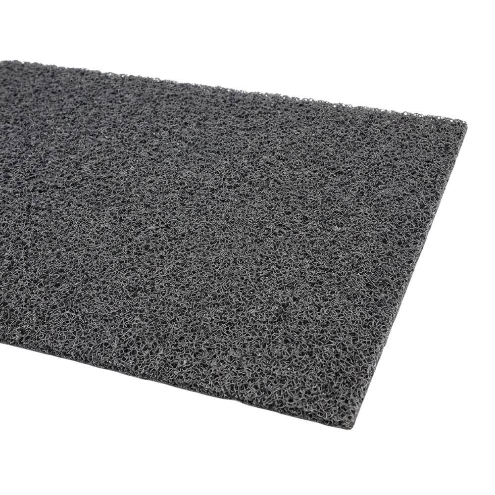 Front. Floortex - Doortex Twistermat Outdoor Entrance Mat, Storm Gray - 20" x 32" - Storm Gray.