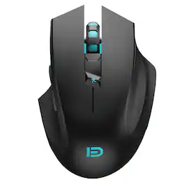 HM 1810 - Noiseless Mouse Forter I720 Silent For Gaming And General Use - Side Buttons - Wired - Default