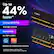 Up to 44% faster* Crucial DDR5 Pro With XMP & EXPO Competitor No XMP & EXPO Intel XMP 3.0 Ready AMD EXPO Enabled for performance recovery *4x16GB 5200 UDIMMs on AMD Ryzen 7000. Actual results may vary based on system configuration