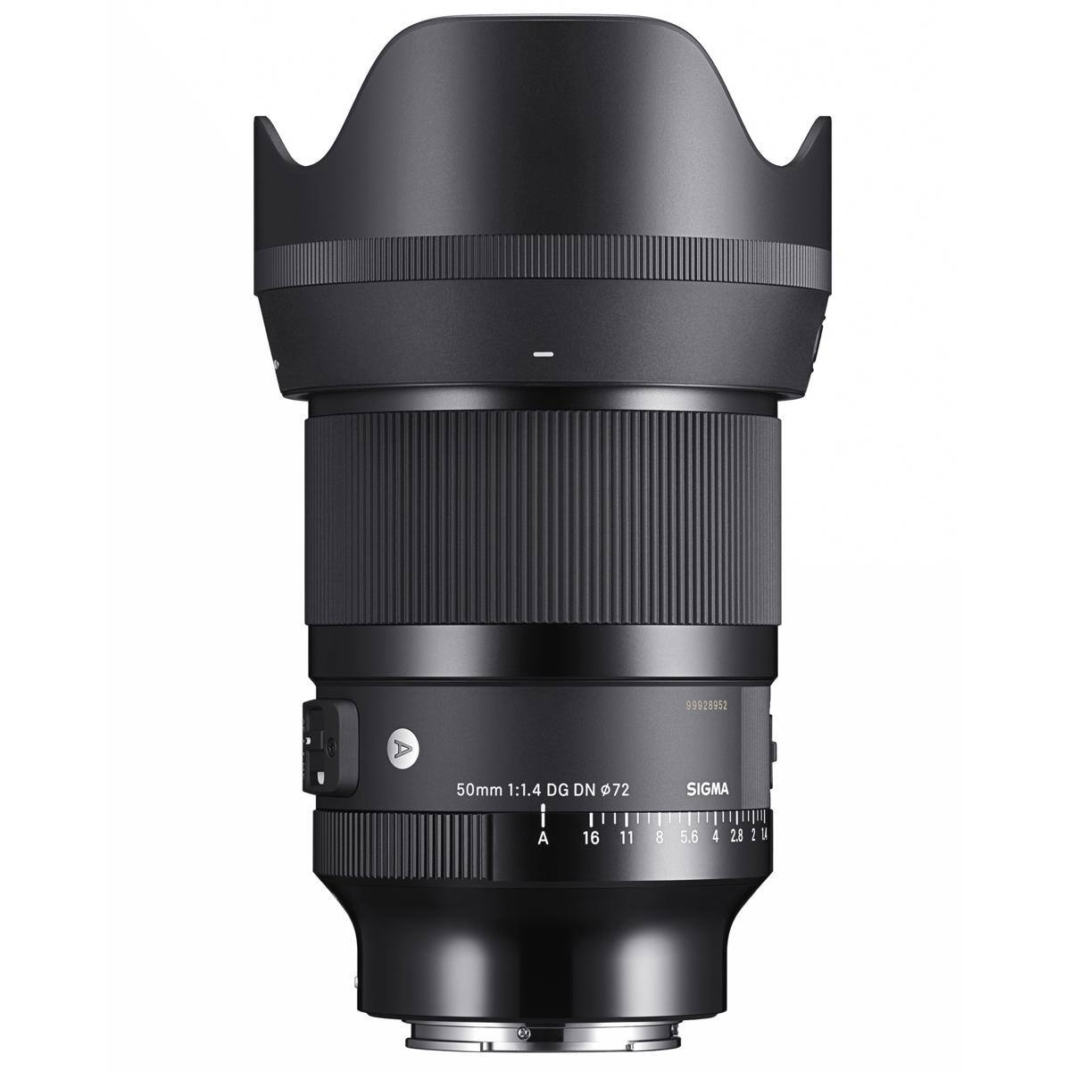 50mm 1:1.4 DG DN 72  
SIGMA  
16 11 8 5.6 4 2.8 2