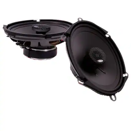 Front. ARC Audio - Arc Audio X2 572 5x7” 2-Way Coaxial Speakers - Black/Gray.