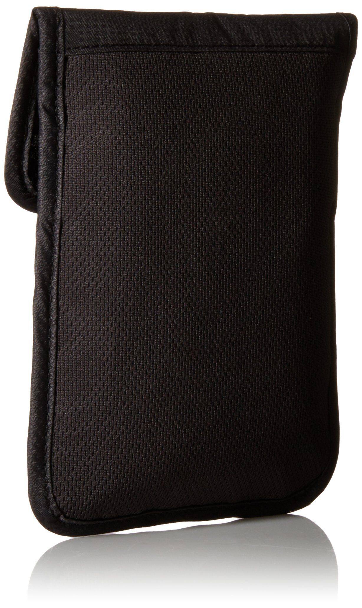 Left. Pacsafe - Pacsafe Coversafe X75 Anti-theft RFID Blocking Neck Pouch Black - Black.