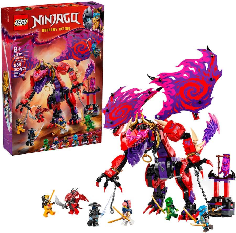 LEGO NINJAGO Thunderfang Dragon of Chaos 71832 6526907 - Best Buy LEGO NINJAGO Thunderfang Dragon of Chaos 71832 6526907 - Best Buy