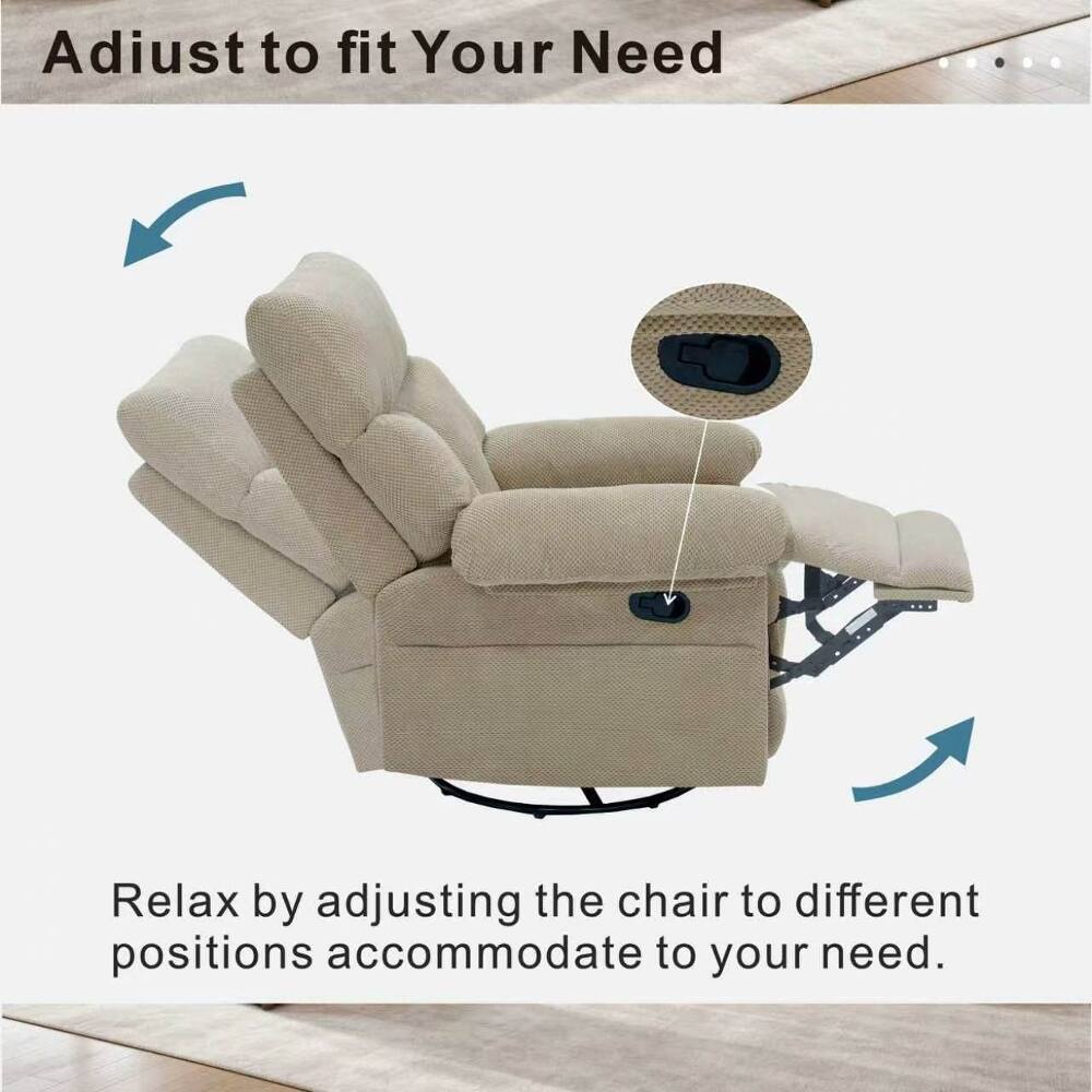 Adjust to fit Your Need

Relax by adjusting the chair to different positions to accommodate your need.