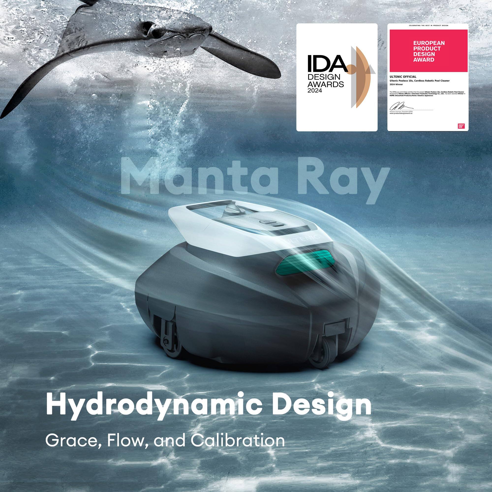 IDA DESIGN AWARDS 2024 EUROPEAN PRODUCT DESIGN AWARD

Manta Ray

Hydrodynamic Design
Grace, Flow, and Calibration