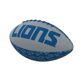 Logo Brands - Detroit Lions Mini Rubber Football - Multicolor