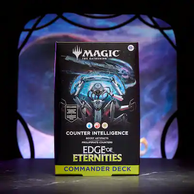 Wizards of The Coast Magic: The Gathering Edge of Eternities Commander Deck Counter Intelligence D44560000 - Best Buy Wizards of The Coast Magic: The Gathering Edge of Eternities Commander Deck Counter Intelligence D44560000 - Best Buy