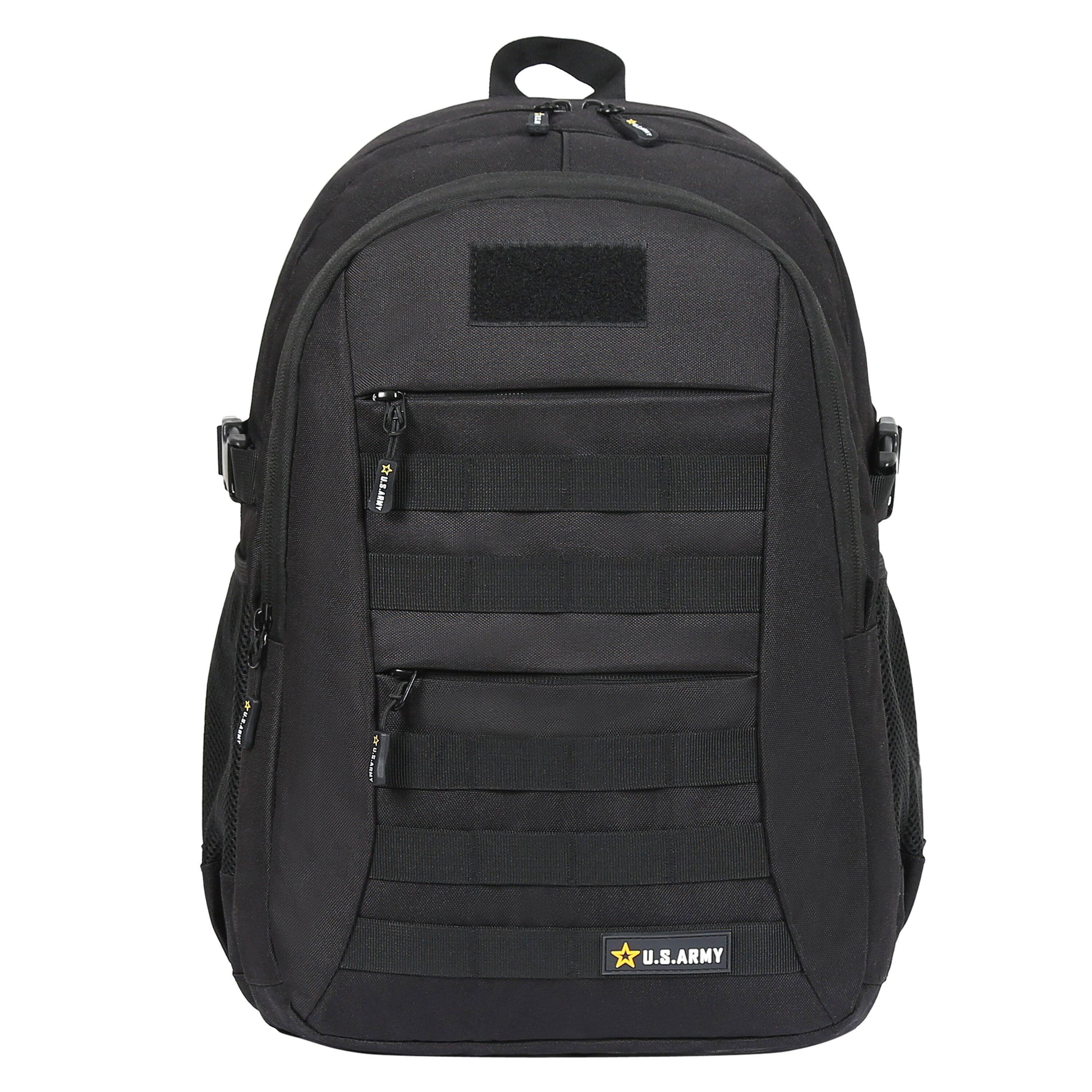 Alt View 2. US Army - ZULU Tactical Laptop Backpack - BLACK.