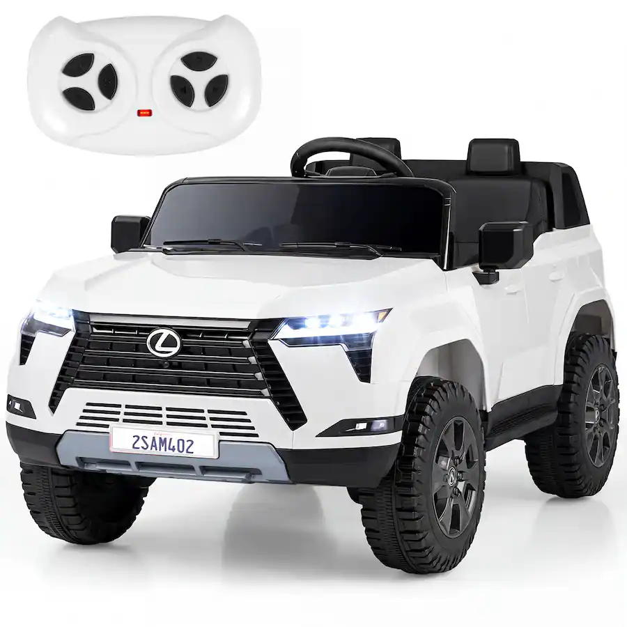 Costway Ride on Car for Kids, 24V 4WD Licensed LEXUS GX550 Electric ...