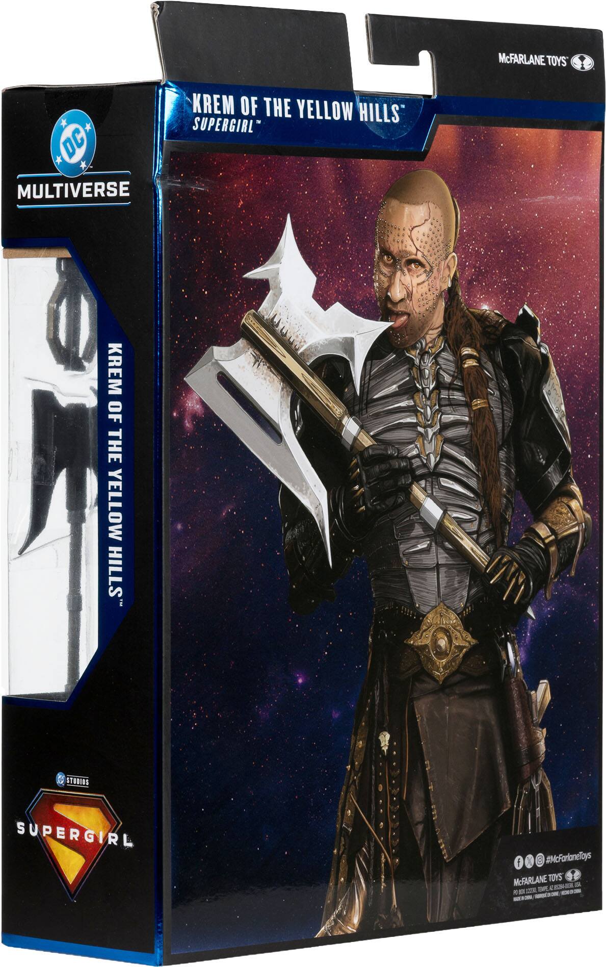 McFarlane Toys DC Multiverse Kreem of the Yellow Hills Supergirl  
Kreem of the Yellow Hills  
Supergirl  
3 inches  
40 AMA