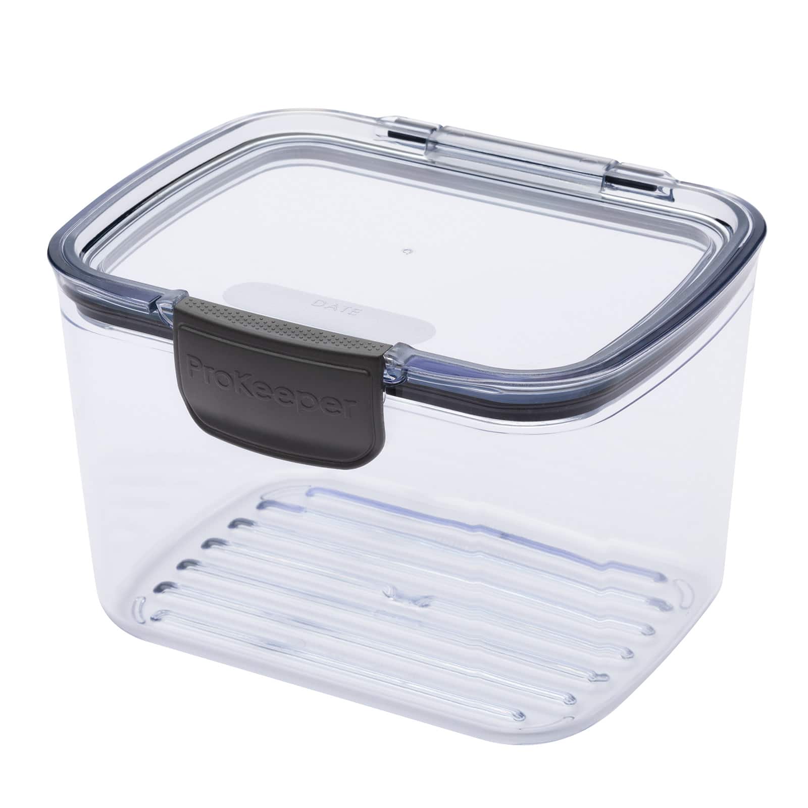 Progressive International- ProKeeper+ Airtight Tall Deli Storage Container, Plastic- Clear
