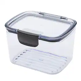 Progressive International - ProKeeper+ Airtight Tall Deli Storage Container, Plastic - Clear