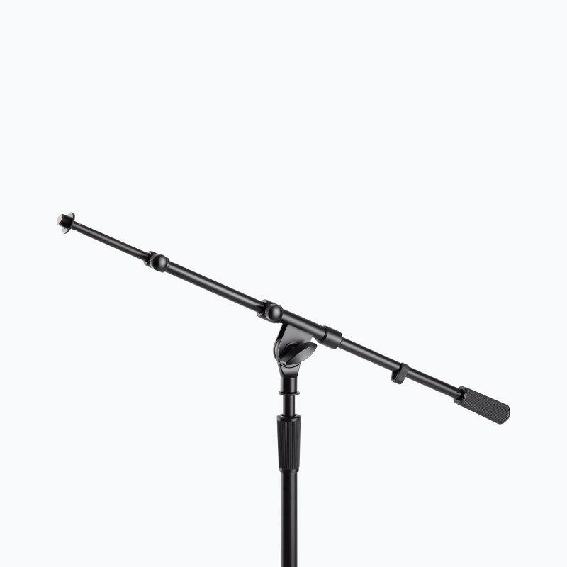 Alt View 3. On Stage Stands - On-Stage MSA9800 Tele-Boom with Dual Microphone Capability,Black - Black.
