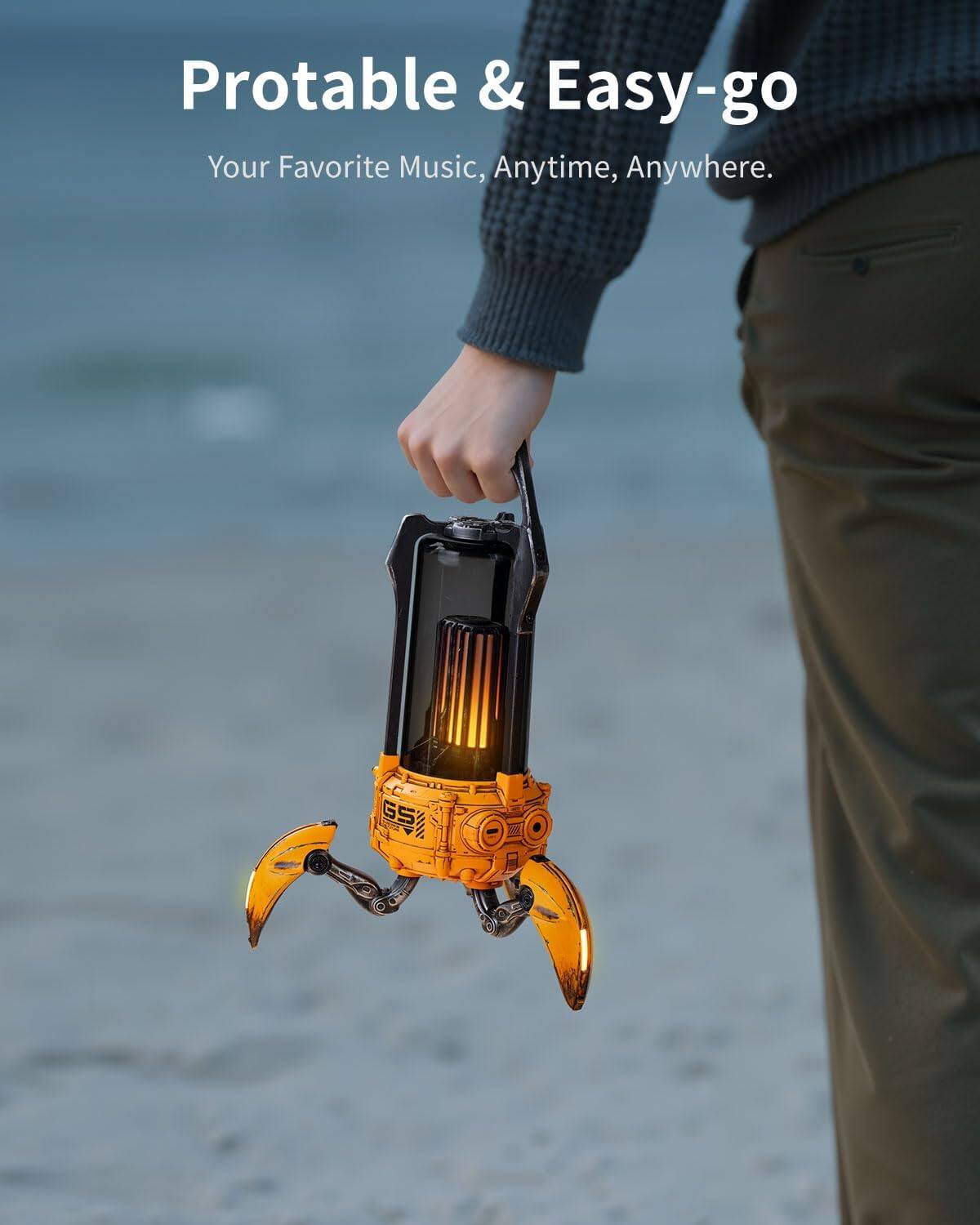 Portable & Easy-go  
Your Favorite Music, Anytime, Anywhere.