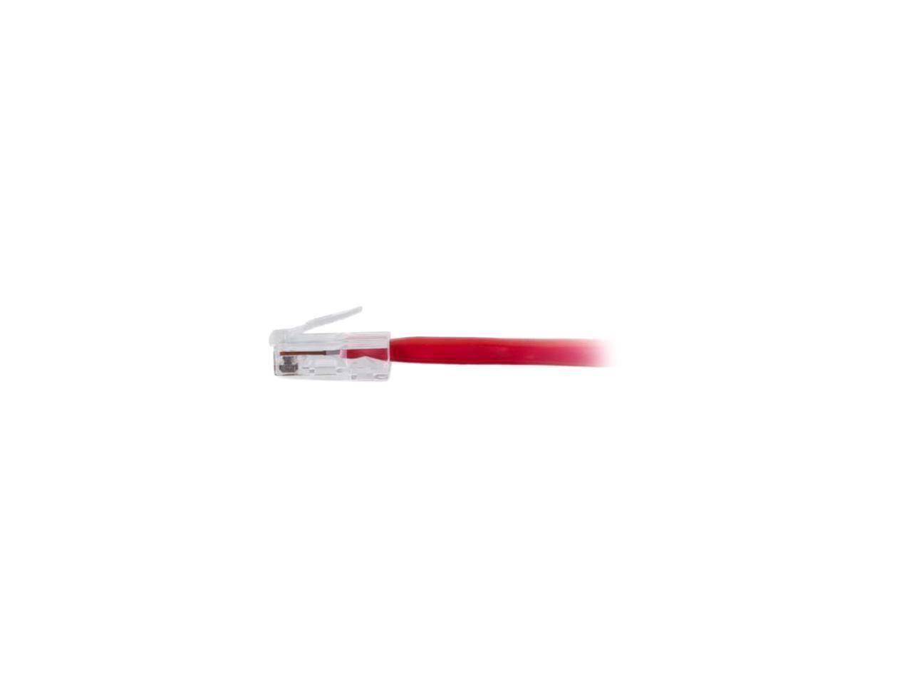 Alt View 3. Cables to Go - C2G 04162 25 ft. Cat 6 Red Non-Booted Patch Cable.