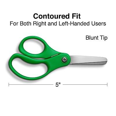 Contoured Fit For Both Right and Left-Handed Users  
Blunt Tip  
5"