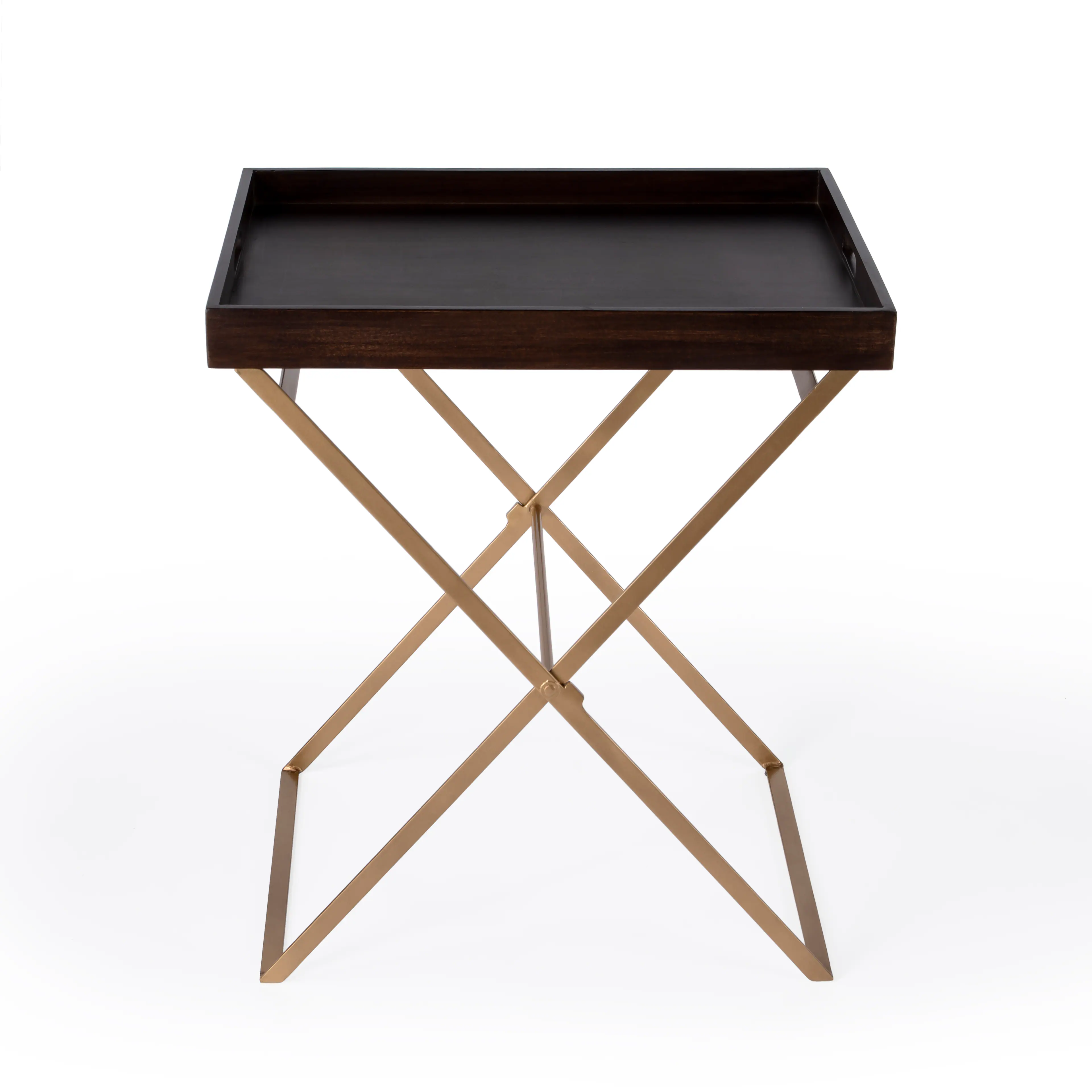 Butler Specialty Emma 23.75 in. W Rectangular Wood and Metal Removeable ...