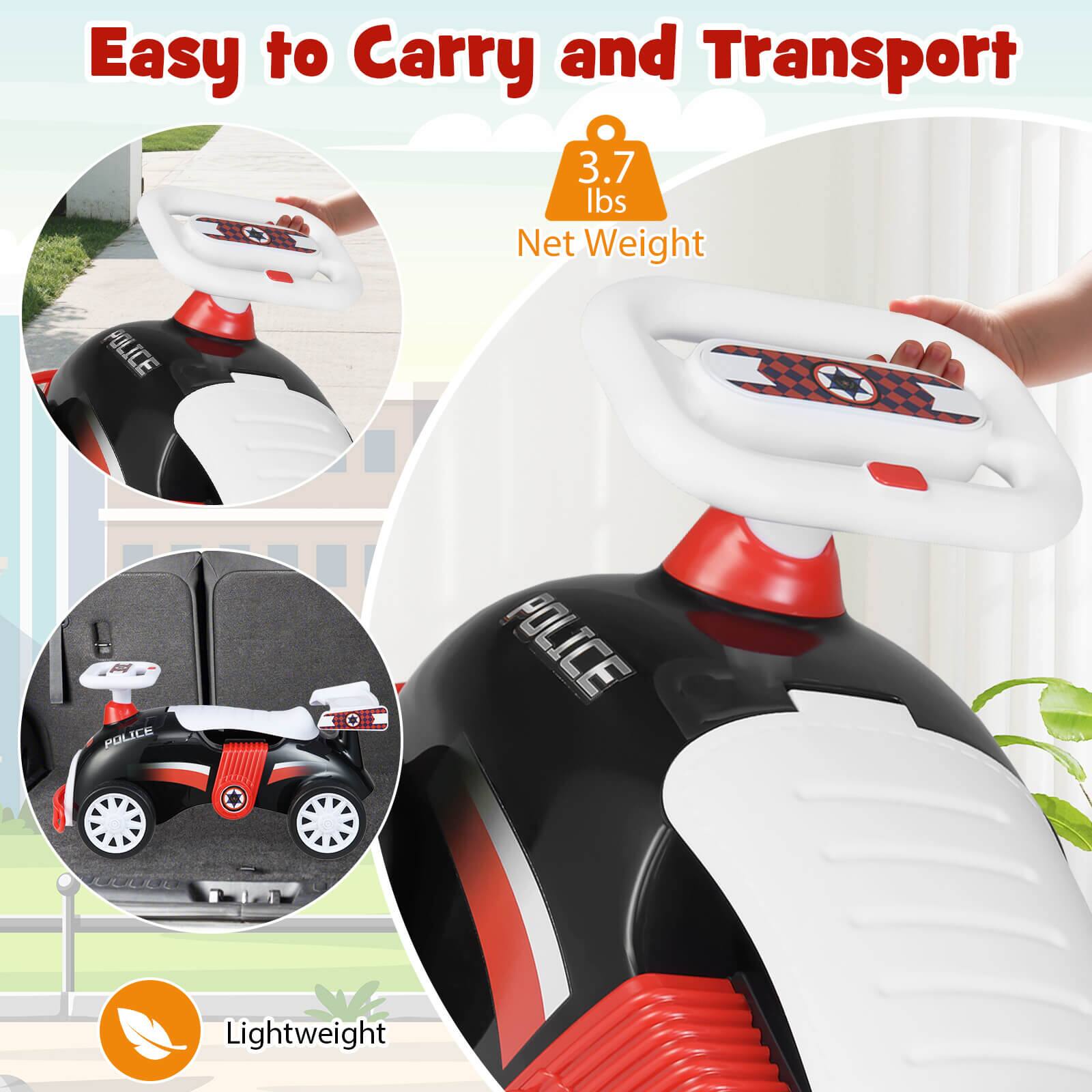 Easy to Carry and Transport  
3.7 lbs Net Weight  
Lightweight