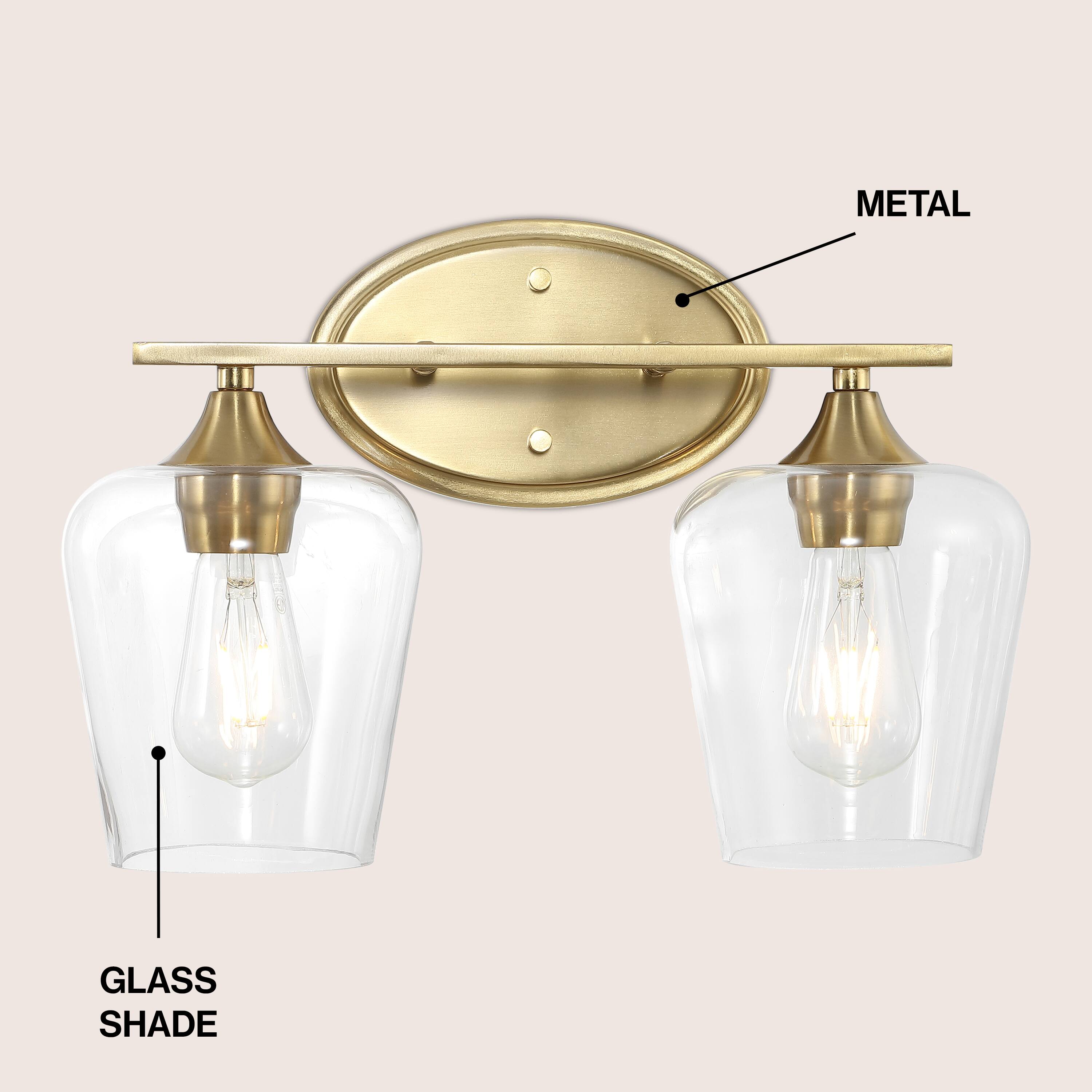 METAL  
GLASS SHADE